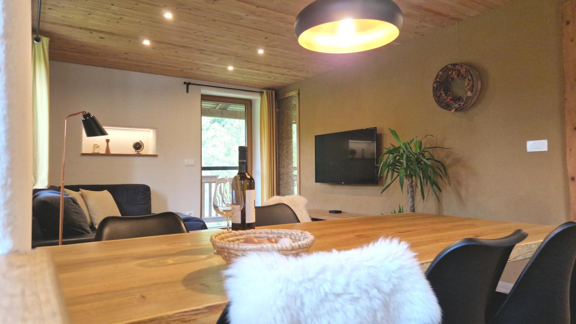 Ecohouse Furlan - Apartment Pinja Кобарид Экстерьер фото