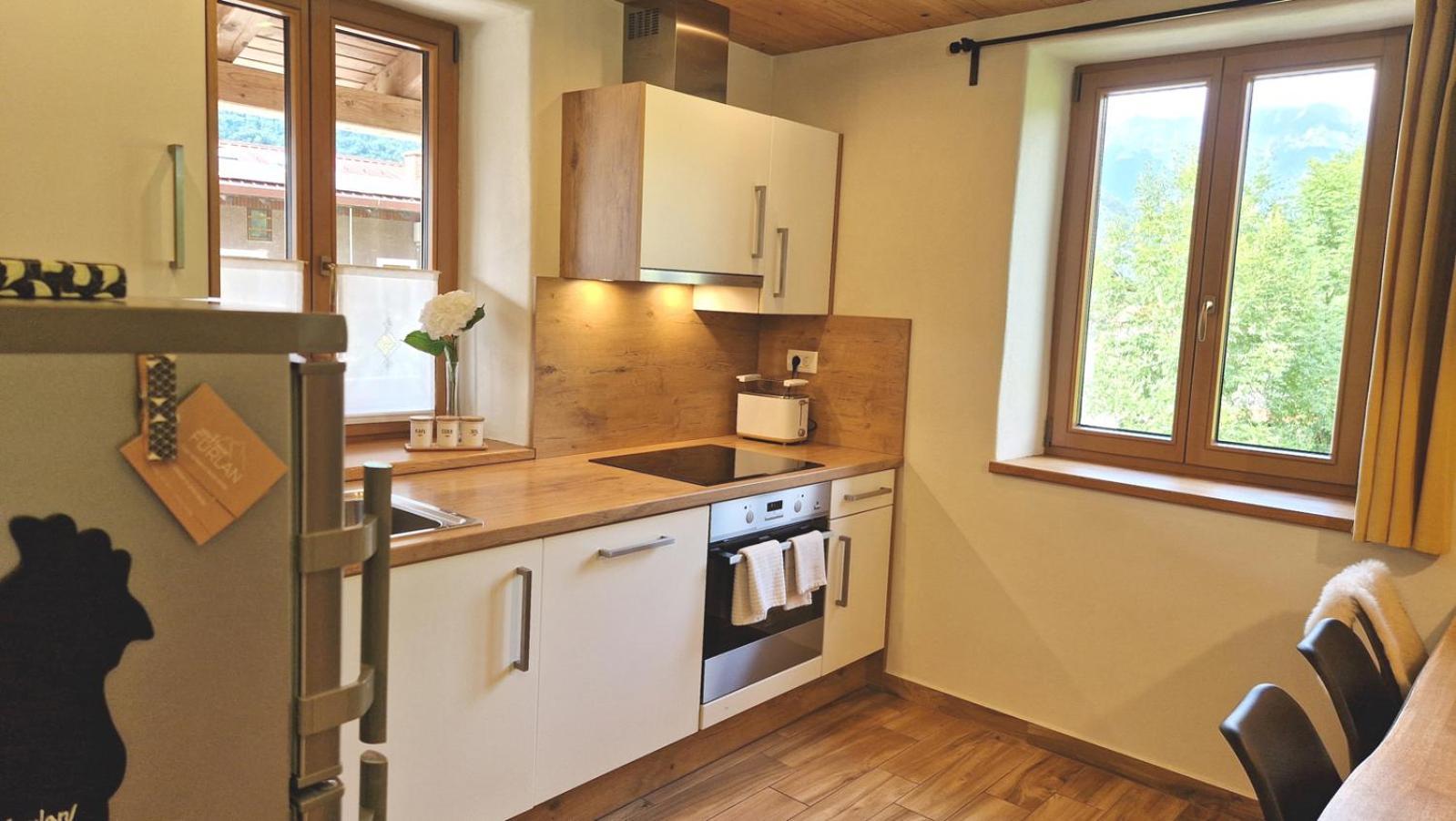 Ecohouse Furlan - Apartment Pinja Кобарид Экстерьер фото